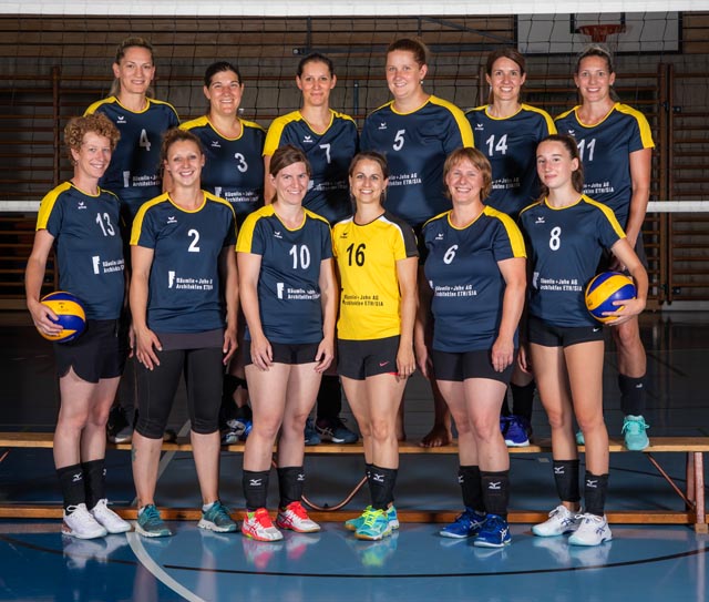  Damen-1-Team von TSV Frick Volleyball . Foto: zVg